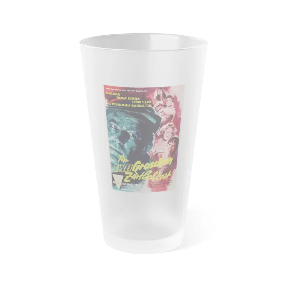 CALL GIRLS 1957 Movie Poster - Frosted Pint Glass 16oz-16oz-Frosted-Go Mug Yourself