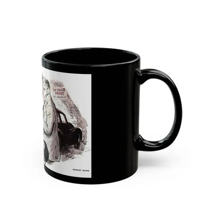 Call it Even, Collier's, March 15, 1952 - Black Coffee Mug - Go Mug Yourself