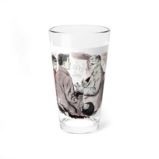 Call it Even, Collier's, March 15, 1952 (Magazine Illustration) Pint Glass 16oz-16oz-Go Mug Yourself