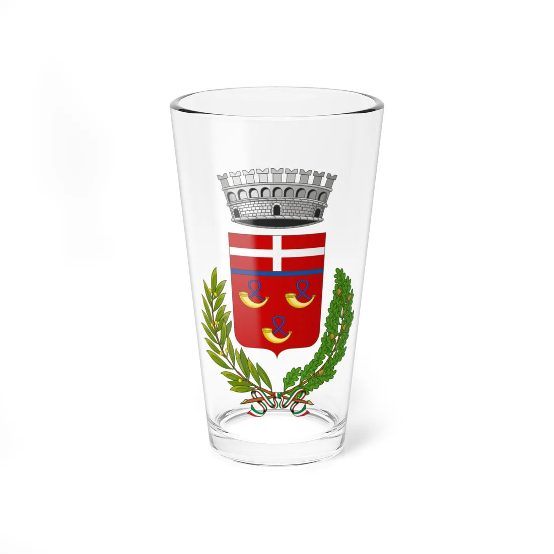 Callabiana-Stemma (Italy) (Coat of Arms) Pint Glass 16oz 16oz - Go Mug Yourself