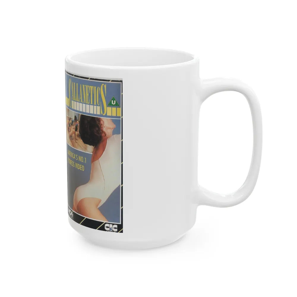 CALLANETICS (VHS COVER) - White Coffee Mug-Go Mug Yourself