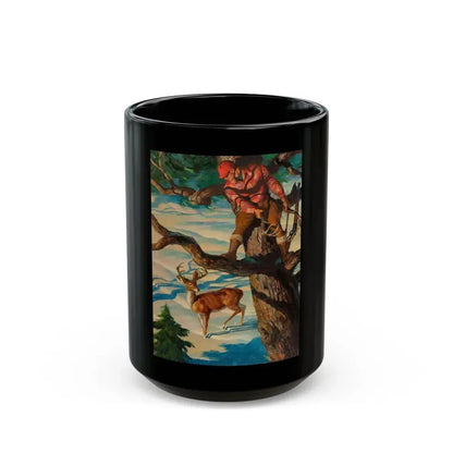 Calling the Buck - Black Coffee Mug 15oz - Go Mug Yourself