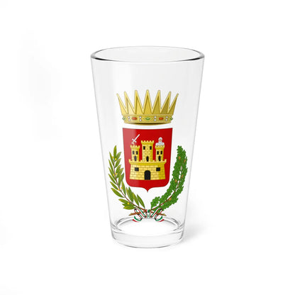 Caltanissetta-Stemma (Italy) (Coat of Arms) Pint Glass 16oz 16oz - Go Mug Yourself