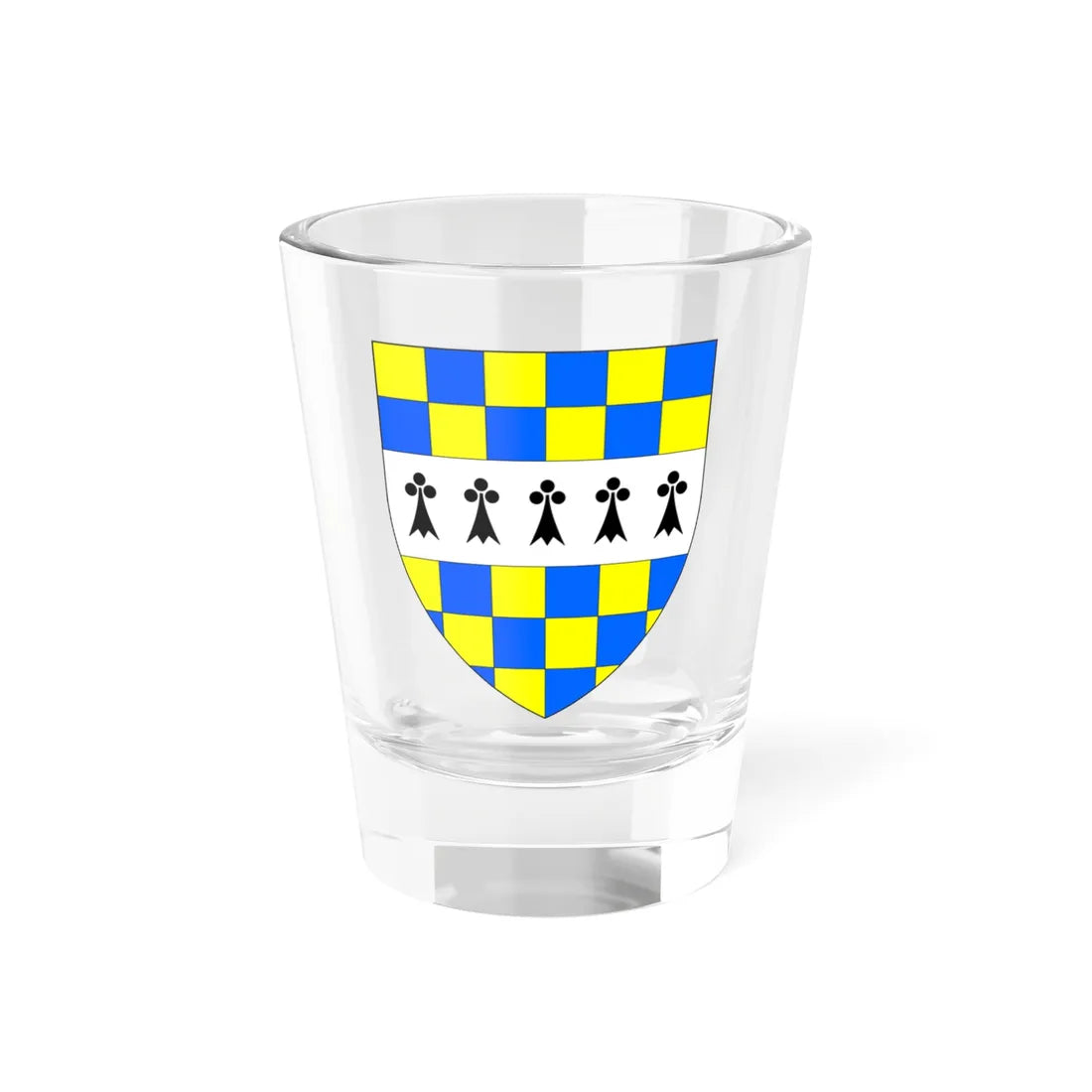 Calthorpe Baron Calthorpe arms (England) (Coat of Arms) Shot Glass 1.5oz 1.5oz - Go Mug Yourself