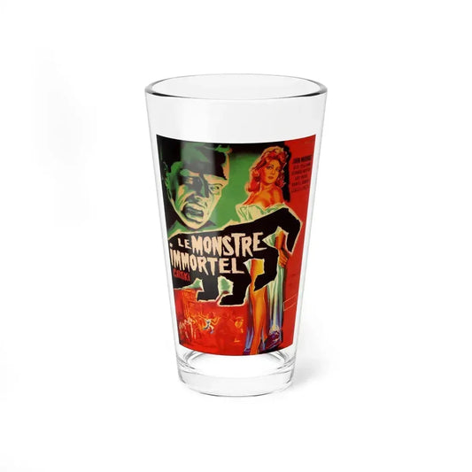 CALTIKI (FRENCH) 1959 Movie Poster - Pint Glass 16oz 16oz - Go Mug Yourself