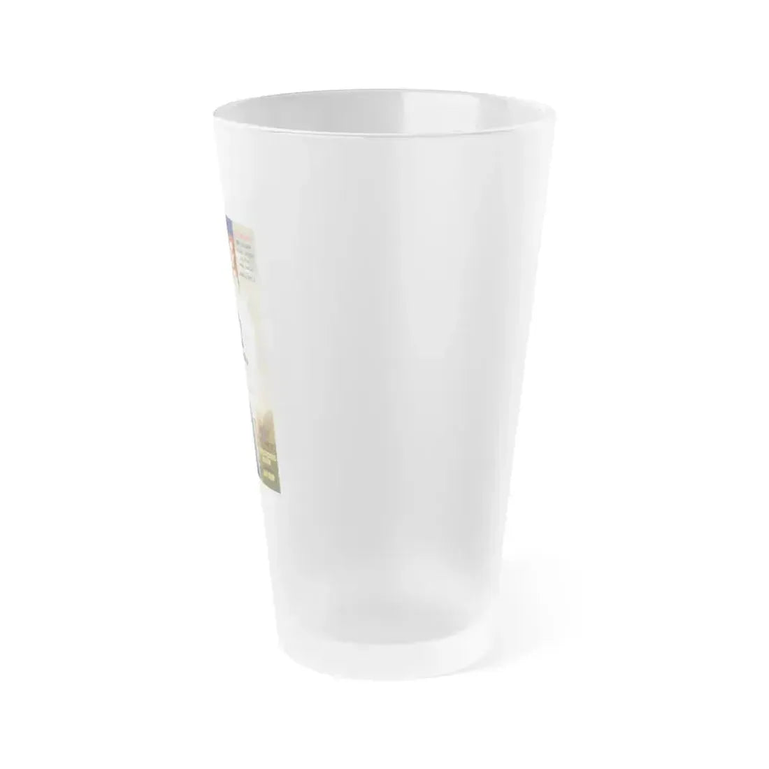 CALTIKI (Italian) 1959 Movie Poster - Frosted Pint Glass 16oz - Go Mug Yourself