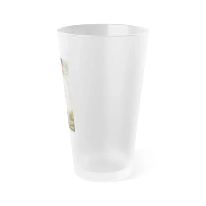 CALTIKI (Italian) 1959 Movie Poster - Frosted Pint Glass 16oz - Go Mug Yourself