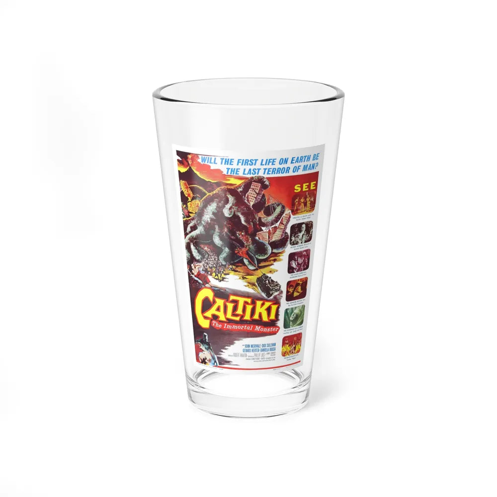 CALTIKI THE IMMORTAL MONSTER 1959 Movie Poster - Pint Glass 16oz-16oz-Go Mug Yourself