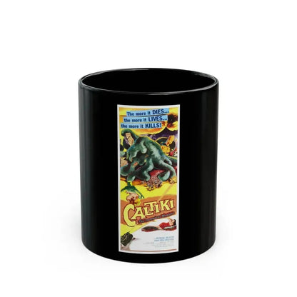 CALTIKI THE IMMORTAL MONSTER (2) 1959 Movie Poster - Black Coffee Mug 11oz - Go Mug Yourself
