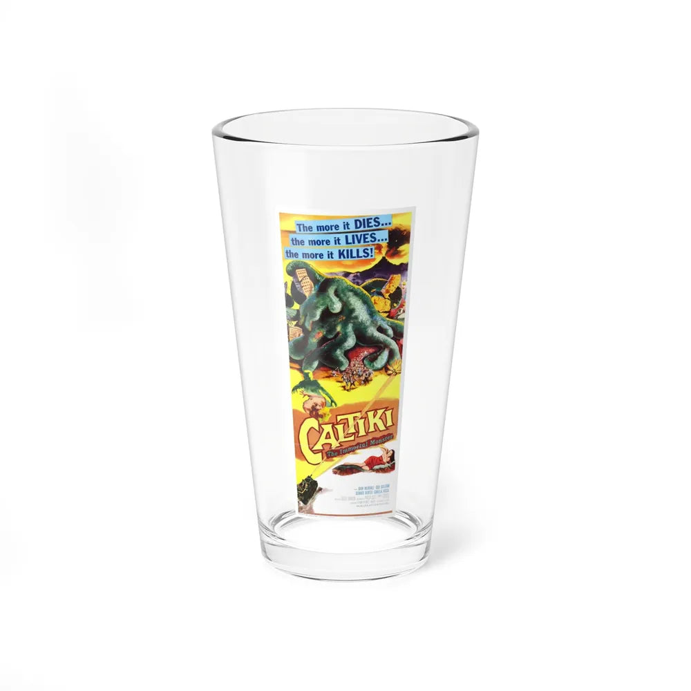 CALTIKI THE IMMORTAL MONSTER (2) 1959 Movie Poster - Pint Glass 16oz-16oz-Go Mug Yourself