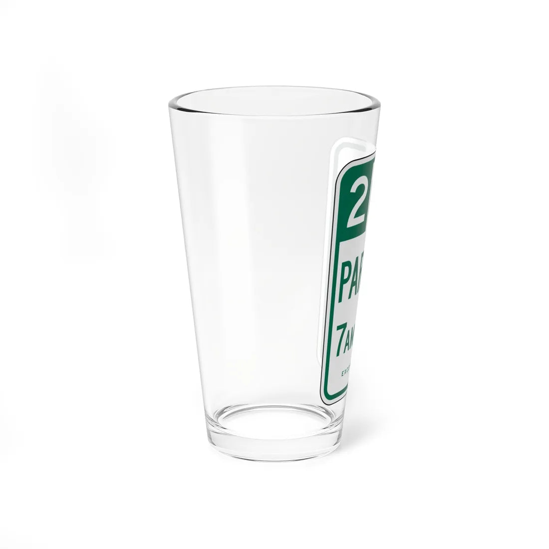 CALTRANS R32 (California) (Road Sign) Pint Glass 16oz - Go Mug Yourself