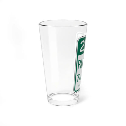 CALTRANS R32 (California) (Road Sign) Pint Glass 16oz - Go Mug Yourself