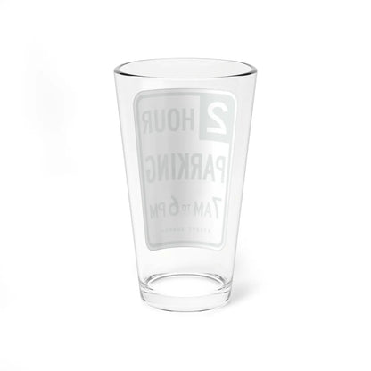 CALTRANS R32 (California) (Road Sign) Pint Glass 16oz - Go Mug Yourself