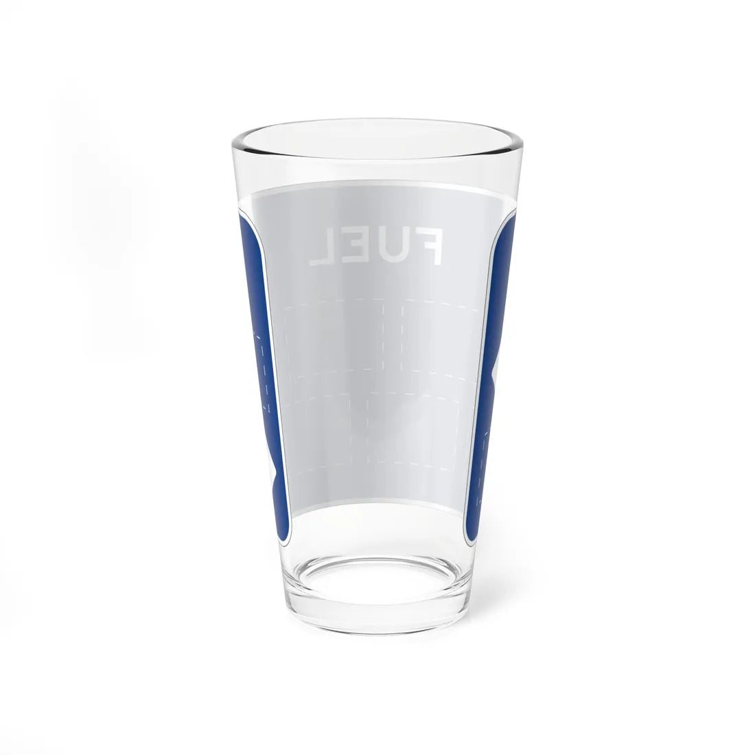 Caltrans SG42-4 (California) (Road Sign) Pint Glass 16oz - Go Mug Yourself