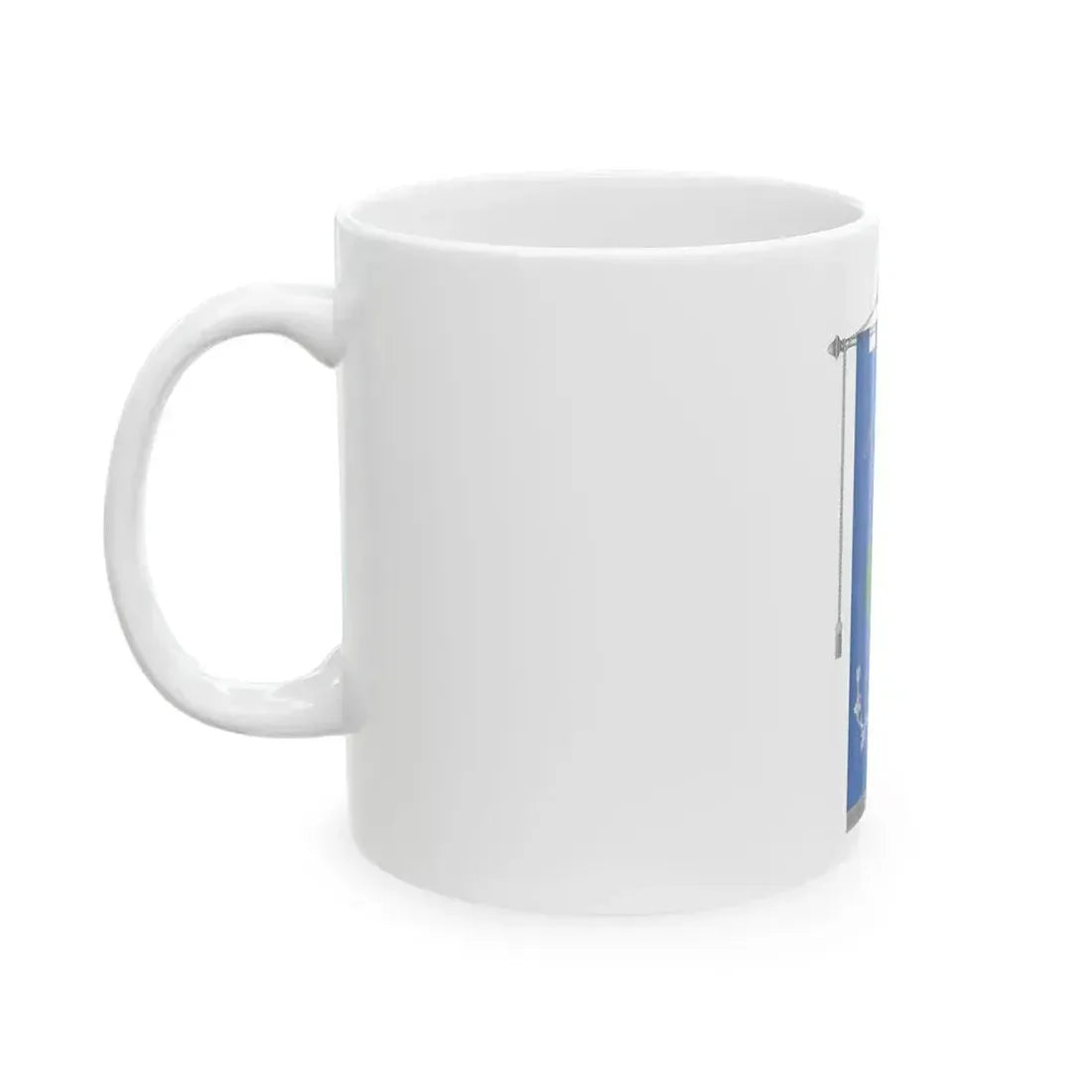 Calvagese della Riviera-Gonfalone (Italy) White Coffee Mug - Go Mug Yourself