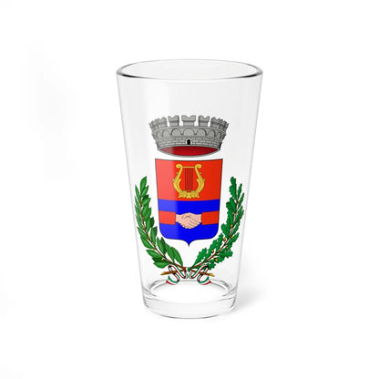 Calvenzano-Stemma (Italy) (Coat of Arms) Pint Glass 16oz 16oz - Go Mug Yourself