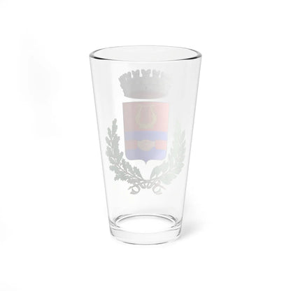 Calvenzano-Stemma (Italy) (Coat of Arms) Pint Glass 16oz - Go Mug Yourself