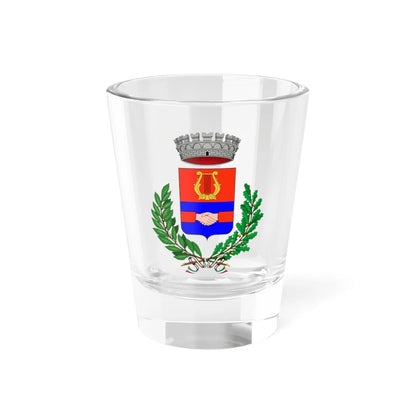 Calvenzano-Stemma (Italy) (Coat of Arms) Shot Glass 1.5oz 1.5oz - Go Mug Yourself