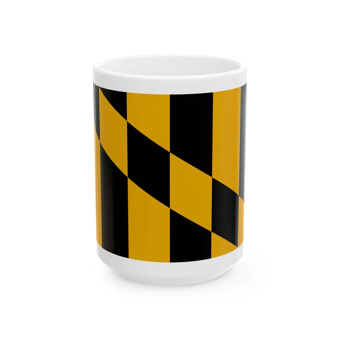 Calvert family banner (United States) White Coffee Mug 15oz - Go Mug Yourself