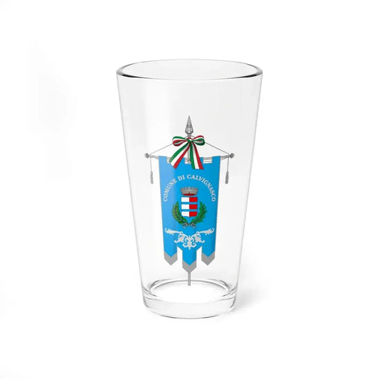 Calvignasco-Gonfalone (Italy) Pint Glass 16oz 16oz - Go Mug Yourself