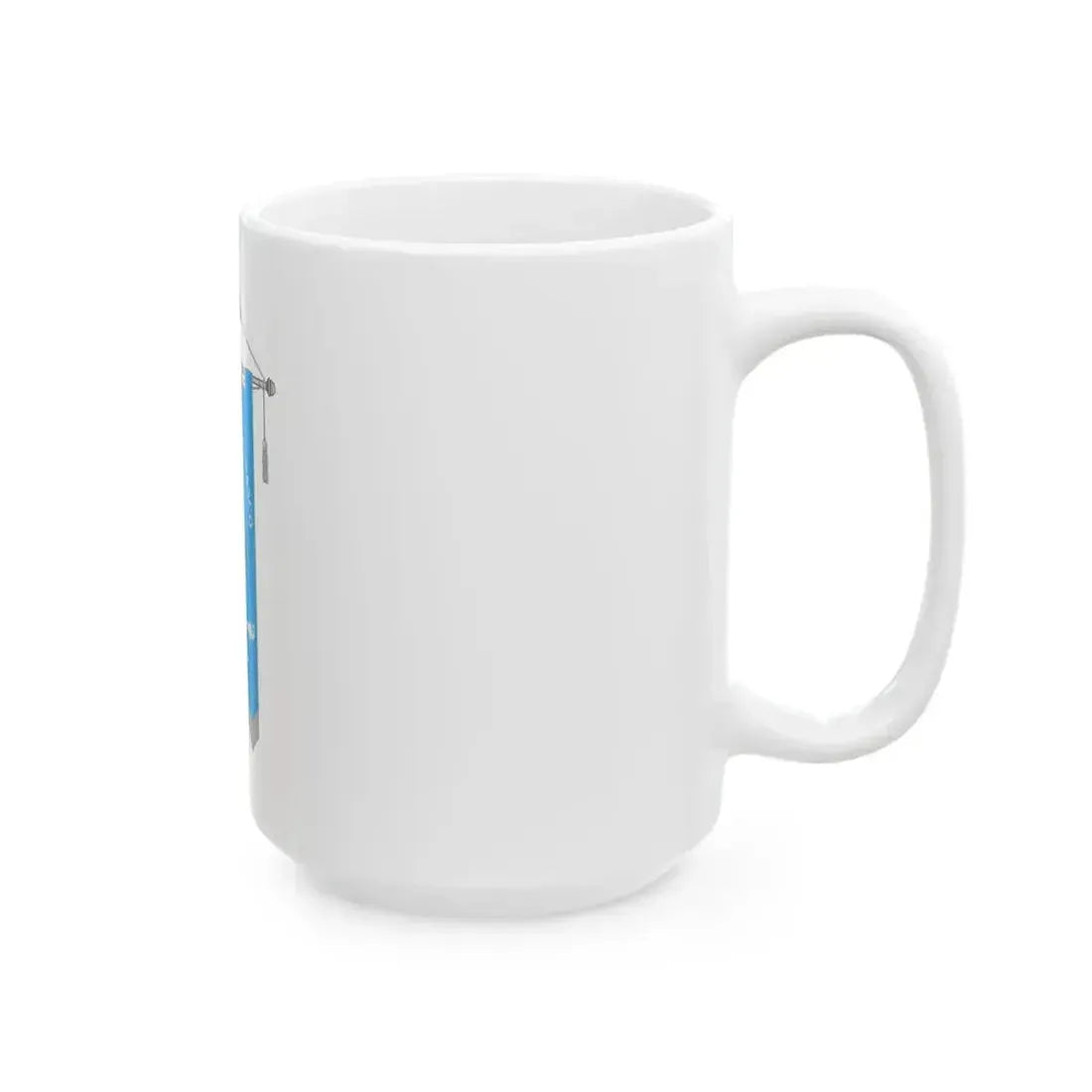 Calvignasco-Gonfalone (Italy) White Coffee Mug - Go Mug Yourself