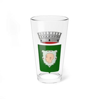 Calvizzano stemma (Italy) (Coat of Arms) Pint Glass 16oz 16oz - Go Mug Yourself