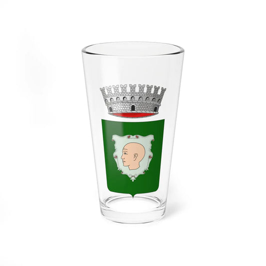 Calvizzano stemma (Italy) (Coat of Arms) Pint Glass 16oz 16oz - Go Mug Yourself