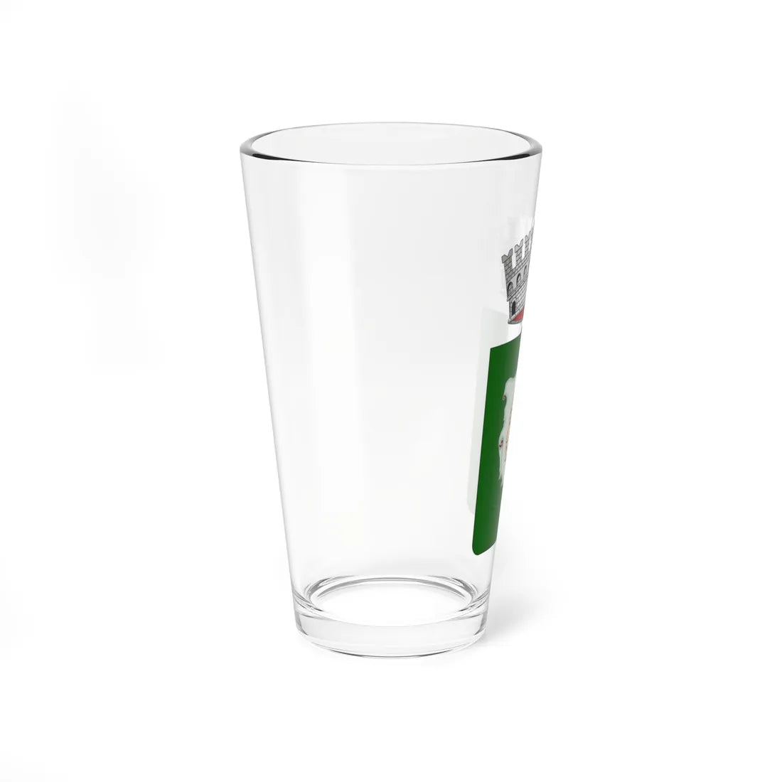 Calvizzano stemma (Italy) (Coat of Arms) Pint Glass 16oz - Go Mug Yourself