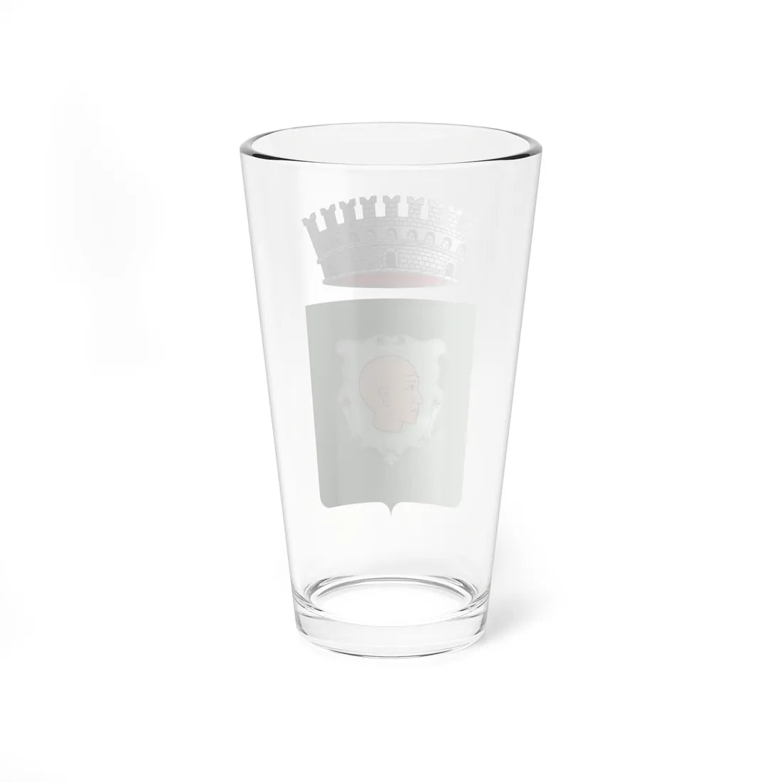Calvizzano stemma (Italy) (Coat of Arms) Pint Glass 16oz - Go Mug Yourself