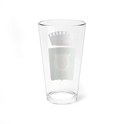 Calvizzano stemma (Italy) (Coat of Arms) Pint Glass 16oz - Go Mug Yourself