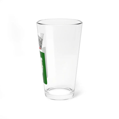 Calvizzano stemma (Italy) (Coat of Arms) Pint Glass 16oz - Go Mug Yourself
