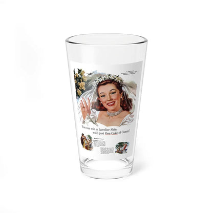 Camay ad, Cosmopolitan, August 1948 (Magazine Illustration) Pint Glass 16oz-16oz-Go Mug Yourself