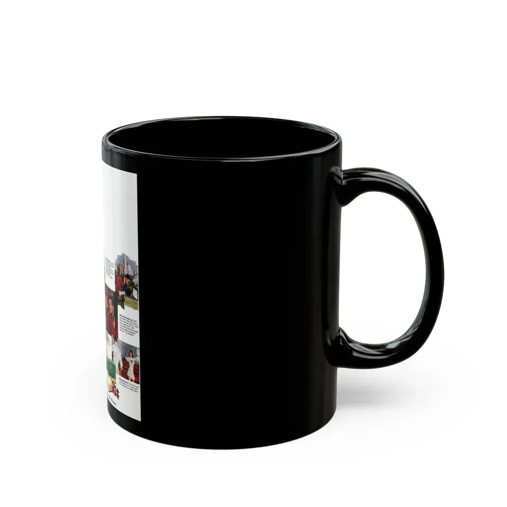 Camay ad, Woman's Home Companion, August 1948 - Black Coffee Mug - Go Mug Yourself
