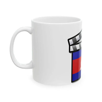 Cambodia film clapperboard (Cambodia) White Coffee Mug - Go Mug Yourself