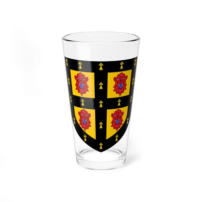 Cambridge University Heraldic and Genealogical Society coat of arms (England) (Coat of Arms) Pint Glass 16oz 16oz - Go Mug Yourself