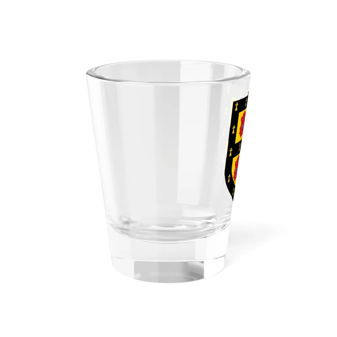 Cambridge University Heraldic and Genealogical Society coat of arms (England) (Coat of Arms) Shot Glass 1.5oz - Go Mug Yourself