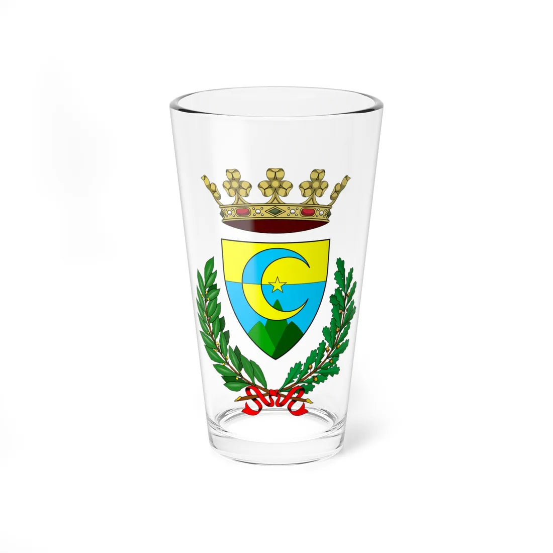 Camerana-Stemma (Italy) (Coat of Arms) Pint Glass 16oz 16oz - Go Mug Yourself