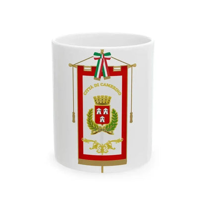 Camerino-Gonfalone (Italy) White Coffee Mug 11oz - Go Mug Yourself