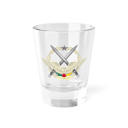 Cameroon Air Force Badge (Cameroon) (Coat of Arms) Shot Glass 1.5oz 1.5oz - Go Mug Yourself