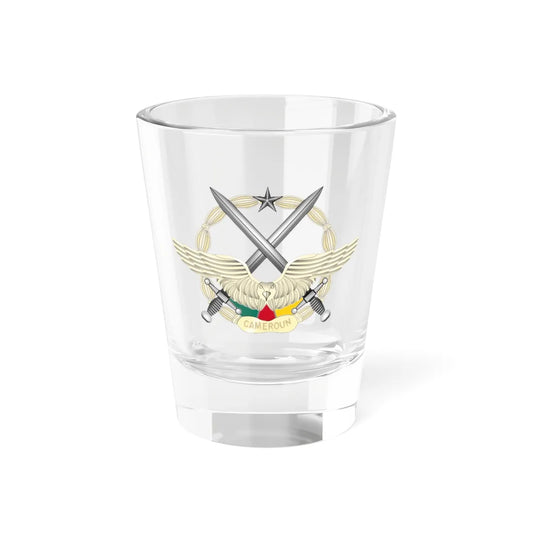 Cameroon Air Force Badge (Cameroon) (Coat of Arms) Shot Glass 1.5oz 1.5oz - Go Mug Yourself