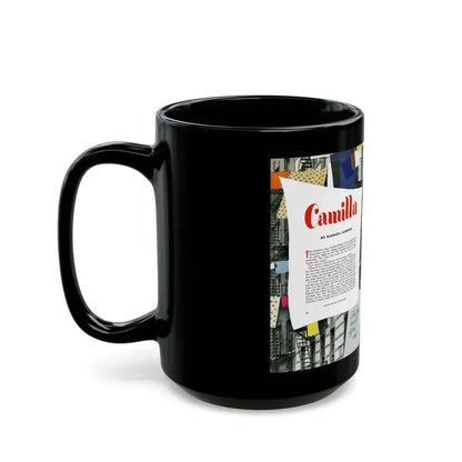 Camilla, Good Housekeeping, June 1949 - Black Coffee Mug - Go Mug Yourself