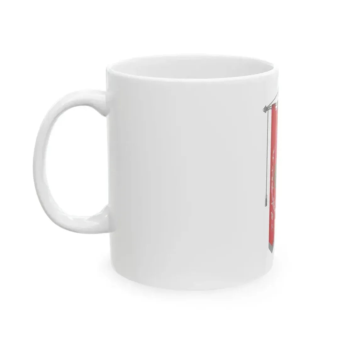 Camino Italia-Gonfalone (Italy) White Coffee Mug - Go Mug Yourself