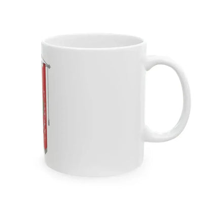 Camino Italia-Gonfalone (Italy) White Coffee Mug - Go Mug Yourself