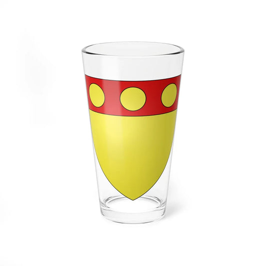 Camoys arms (England) (Coat of Arms) Pint Glass 16oz 16oz - Go Mug Yourself