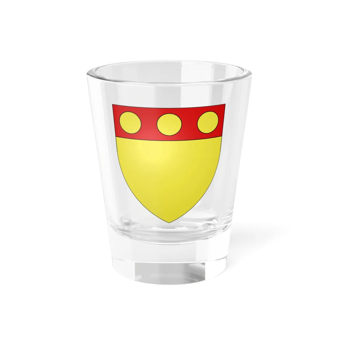 Camoys arms (England) (Coat of Arms) Shot Glass 1.5oz 1.5oz - Go Mug Yourself