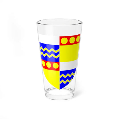 Camoys (England) (Coat of Arms) Pint Glass 16oz 16oz - Go Mug Yourself