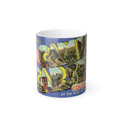 Camp Carson Colorado (Greeting Postcards) Color Changing Mug 11oz Default Title 11oz - Go Mug Yourself
