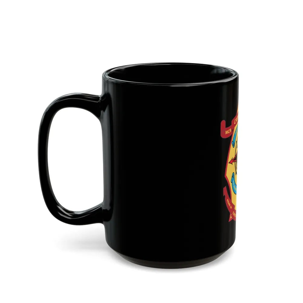 Camp Lejeune Expeditionary (USMC) Black Coffee Mug-Go Mug Yourself