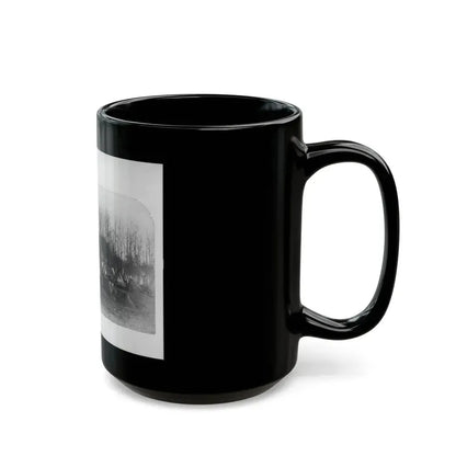 Camp Of 2nd Vermont Volunteers At Camp Griffin, Virginia (U.S. Civil War) Black Coffee Mug - Go Mug Yourself