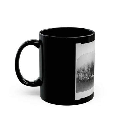 Camp Of 2nd Vermont Volunteers At Camp Griffin, Virginia (U.S. Civil War) Black Coffee Mug - Go Mug Yourself